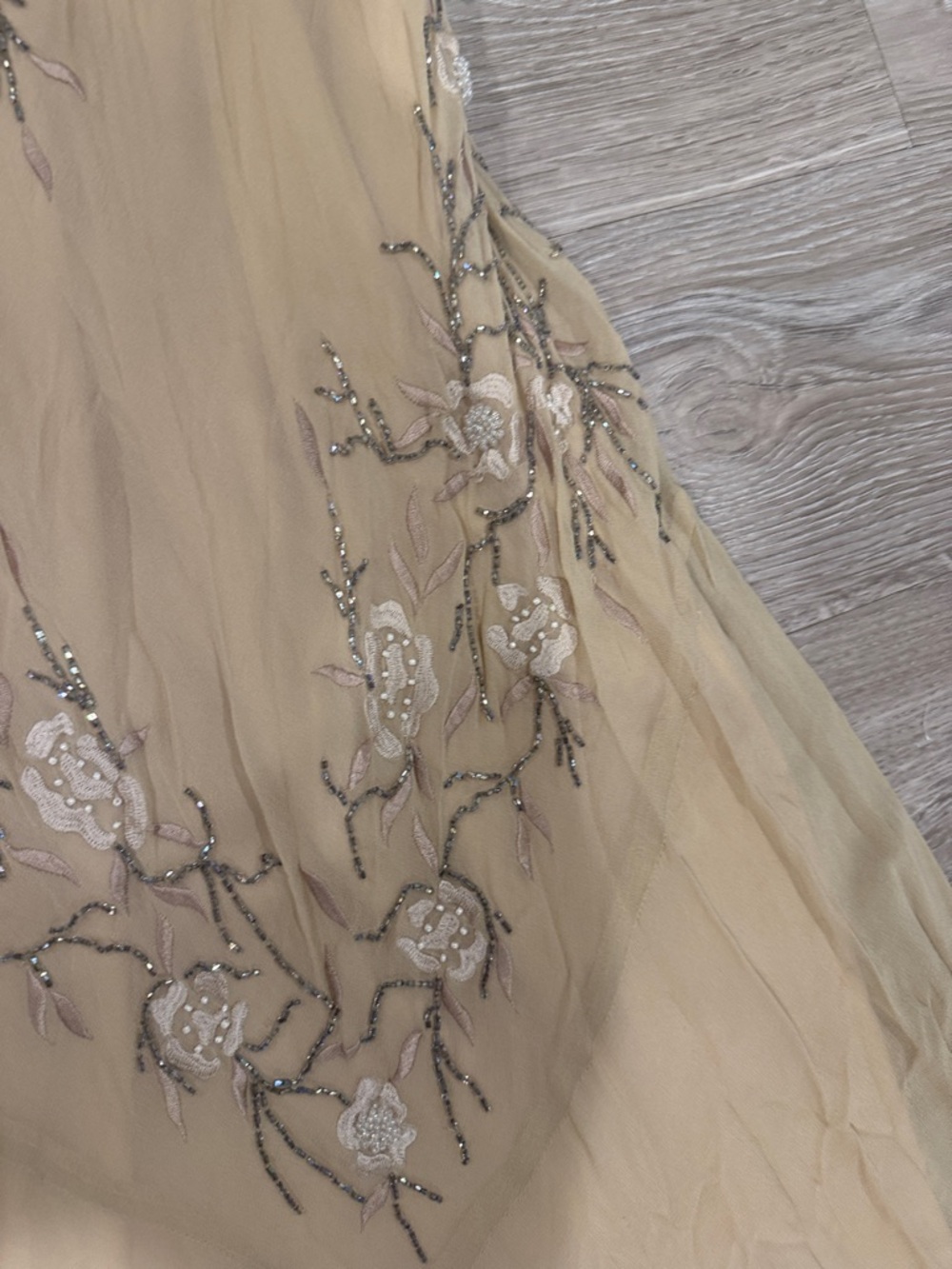 Sue Wong Vintage Silk Dress - Picture 3 of 8
